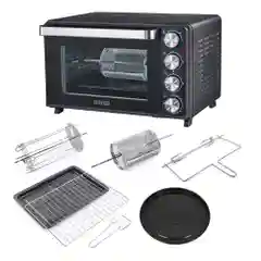 Духовой шкаф CHEF PRO CF-EO2102A (50литров, конвекция, аэрофритюрница, вертел, шашлычница)