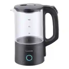Чайник электрический стеклянный LUMME LU-4105 /1800W/ 1,8л/ черный жемчуг