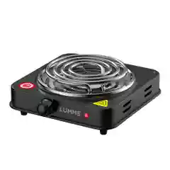 Электрическая плитка LUMME LU-HP3718A /1800W /1 конфорка спираль /диаметр 15 см. /черный