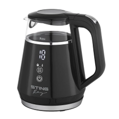 Чайник электрический STINGRAY ST-KT3017A ручной выбор температуры, автоподогрев, черный