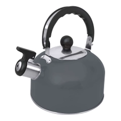 Чайник со свистком HOME ELEMENT HE-WK1604B, темно-серый матовый