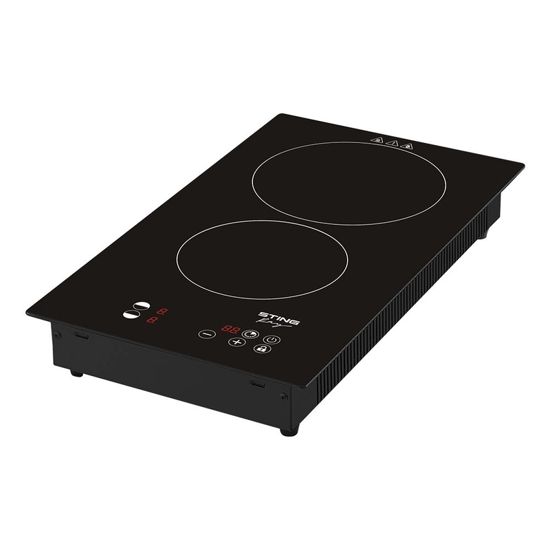 Плитка электрическая инфракрасная STINGRAY ST-HP3530A 4200Вт, 2 конфорки, черный