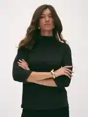 Угольный джемпер женский теплый повседневный