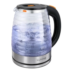 Чайник электрический LUMME LU-4101/ 1800W/ 2,0л/ стеклянный / темный янтарь