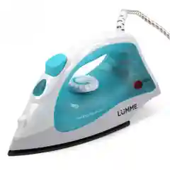 Утюг LUMME LU-1129 / 1800W/ Рабочая поверхность с тефлоновым покрытием/ голубая бирюза