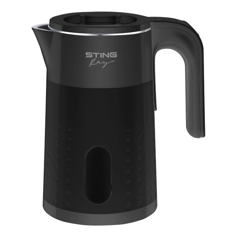 Чайник электрический STINGRAY ST-KT3010A металлический,двойные стенки /эффект термоса, 2л