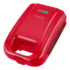Мультипекарь 10 в 1 MARTA MT-SM1738D, 10 сменных панелей, красный рубин