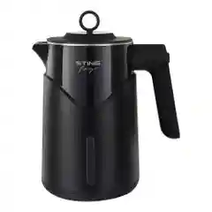 Чайник электрический STINGRAY ST-KT3008A, двойные стенки / эффект термоса, 2 л, черный