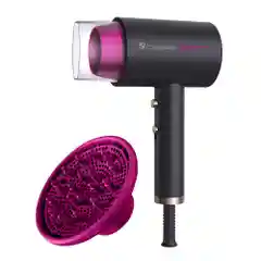 Фен OBSIDIAN BS-HD501A Технология tourmaline ionic/ темная фуксия