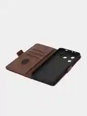Коричневый чехол-книжка для Tecno Camon 30 Pro ( Техно Камон 30 Про)