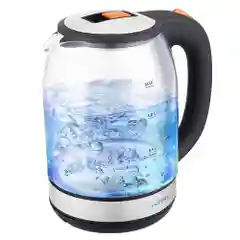 Чайник электрический стеклянный LUMME LU-4104 / 1800W/ 2,0л/ темный янтарь