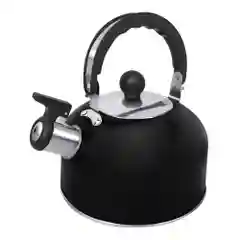 Чайник со свистком HOME ELEMENT HE-WK1603B, черный матовый