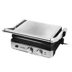 Электрогриль со съемными панелями CHEF PRO CF-SM1601A, режим барбекю, черный/сталь