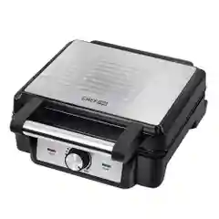 Серебряный вафельница CHEF PRO CF-SM1602A черный/сталь