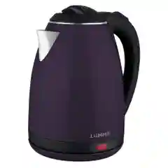 Фиолетовый чайник электрический LUMME LU-145/ 1800W/ 2.0л/ металлический/ темный топаз/черный