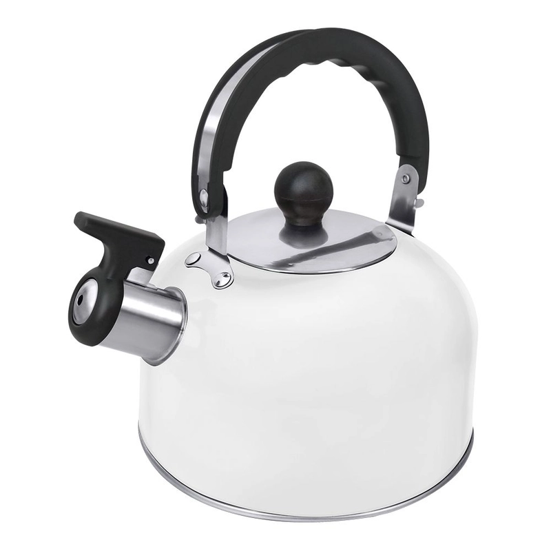 Чайник со свистком HOME ELEMENT HE-WK1604B, белый матовый