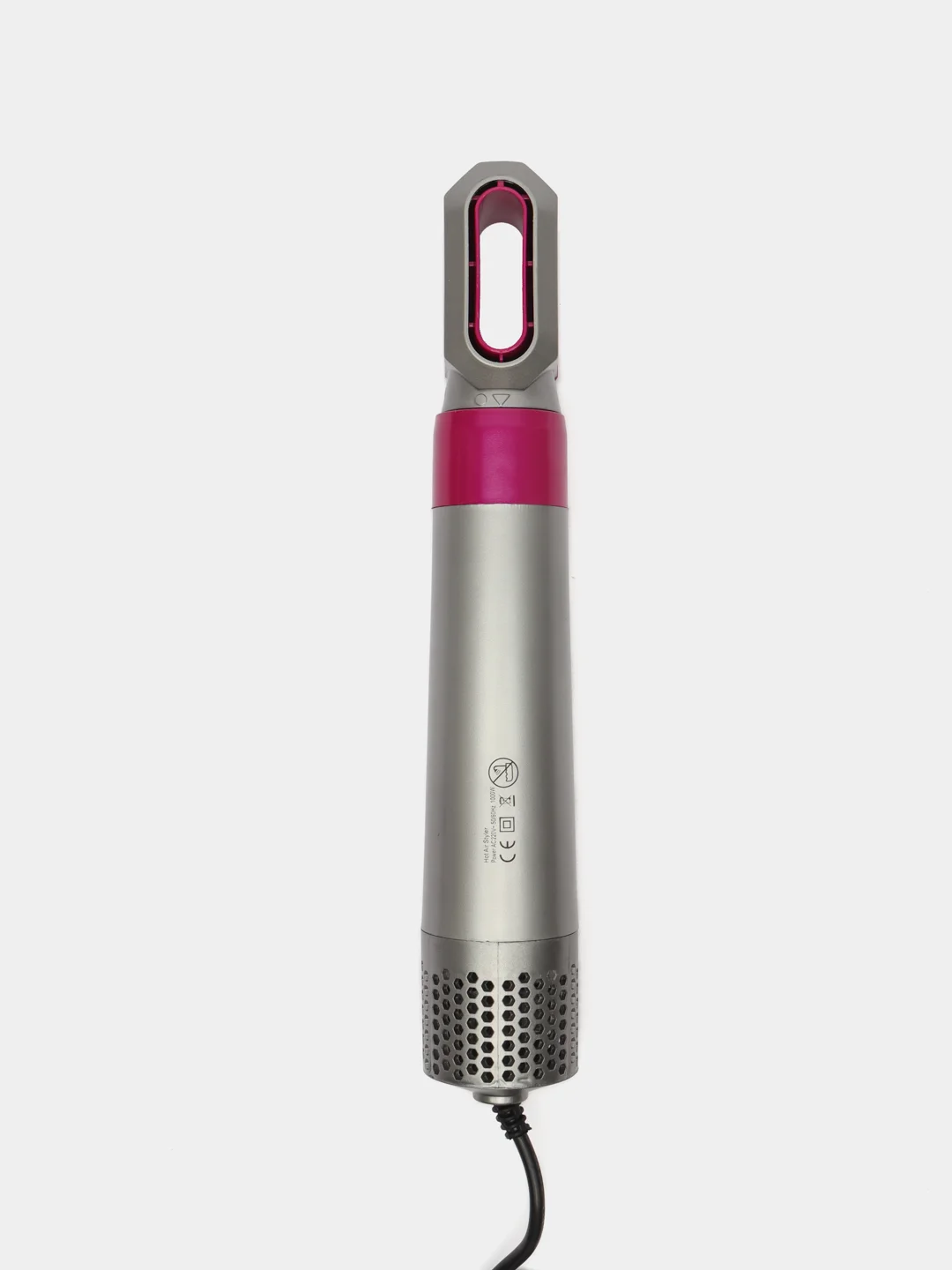 Серебряный фен мультистайлер Hot Air Styler 5в1 и 3в1