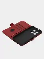 Красный чехол-книжка для Tecno CAMON 30 (Техно Камон 30) с боковым магнитом