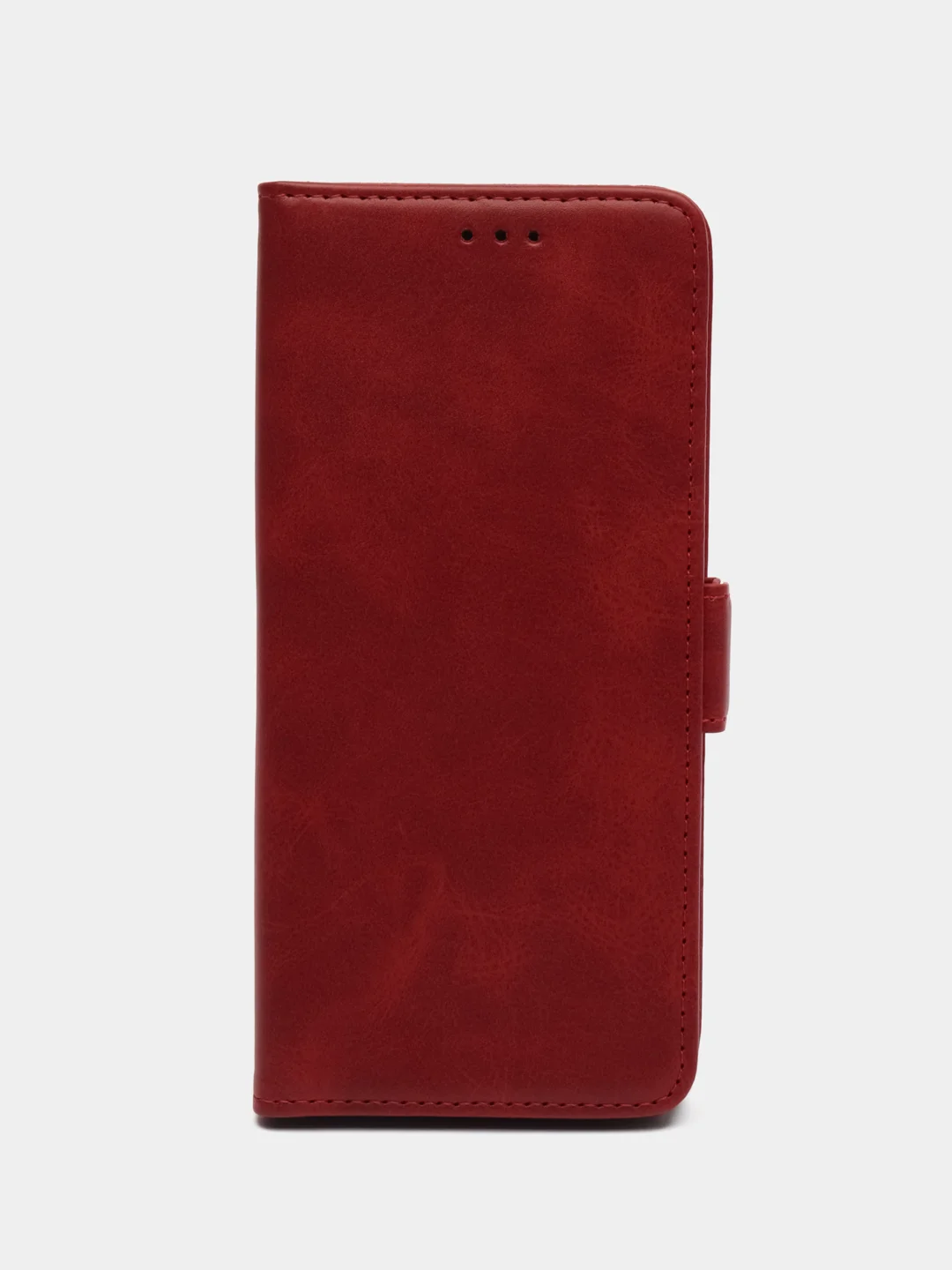 Красный чехол-книжка для Tecno CAMON 30 (Техно Камон 30) с боковым магнитом