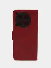 Красный чехол-книжка для Tecno CAMON 30 (Техно Камон 30) с боковым магнитом