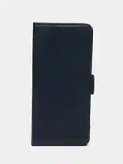 Синий чехол-книжка для Infinix NOTE 40 Pro (Инфиникс Ноут 40 Про) с боковым магнитом