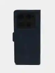 Синий чехол-книжка для Infinix NOTE 40 Pro (Инфиникс Ноут 40 Про) с боковым магнитом