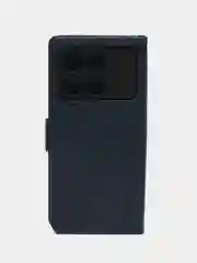 Синий чехол-книжка для Xiaomi Poco X6Pro 5G (Сяоми Поко Х6Про) с боковым магнитом