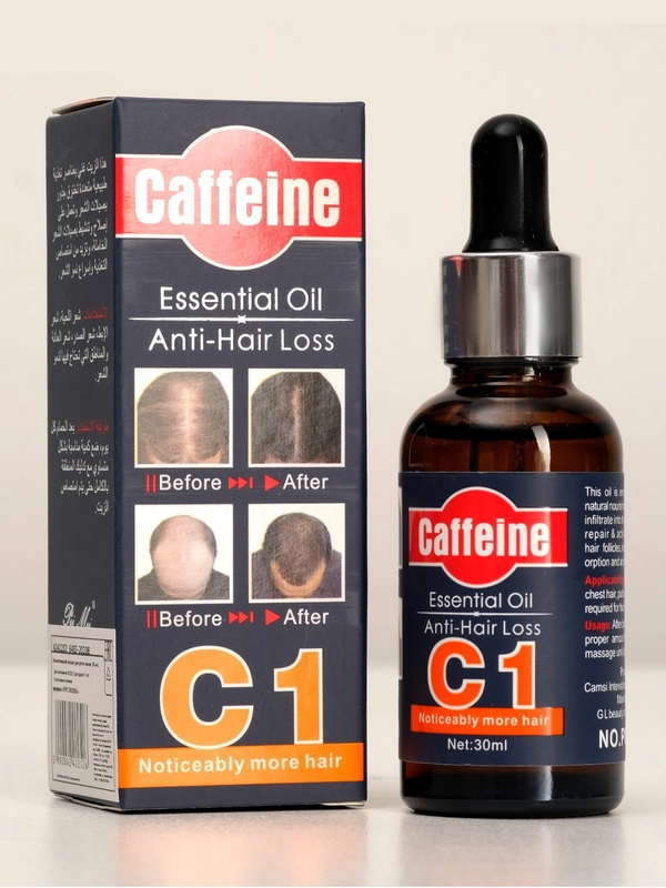Косметическое масло Caffeine от выпадения волос, 30 мл