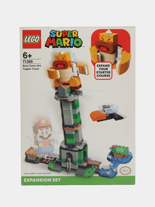 Конструктор LEGO Super Mario 71388 Падающая башня босса братца-сумо. Дополнительный набор