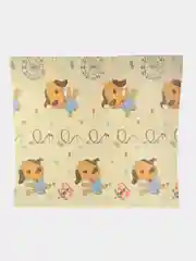 Бирюзовый игровой коврик для детей