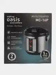 Черный мультиварка "making Oasis everywhere" MC-16P