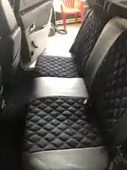 Модельные авточехлы на Лада Приора/Lada Priora хэтчбек, ВАЗ 2112,2111 черные с алькантарой