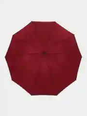 Красный зонт обратного сложения со встроенным фонариком, умный зонт Zuodu Automatic Umbrella LED