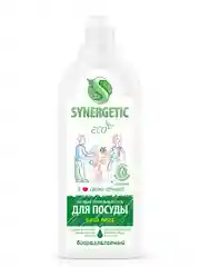 Средство для мытья посуды и детских игрушек SYNERGETIC "Алоэ", 1л