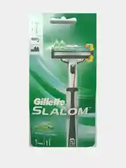 Gillette Slalom Станок для бритья с 1 кассетой (2 лезвия, плавающая головка)