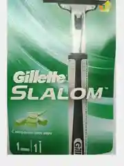 Gillette Slalom Станок для бритья с 1 кассетой (2 лезвия, плавающая головка)