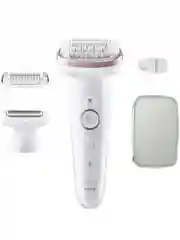 Эпилятор женский Braun Silk-epil 9-030, белый, 40 микропинцетов