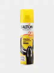 Краска для обновления цвета для обуви из гладкой кожи Salton, черная, аэрозоль 250 мл