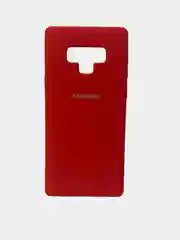 Красный чехол SILICONE COVER для Samsung Note 9