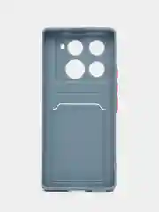 Синий меланж чехол для Infinix Note 40 Pro Plus 5G (Инфиникс Ноут 40 Про Плюс 5Джи)