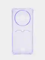 Лавандовый чехол для Xiaomi Redmi A3 / Poco C61 (Сяоми Редми А3 / Поко С61) с карманом для карт