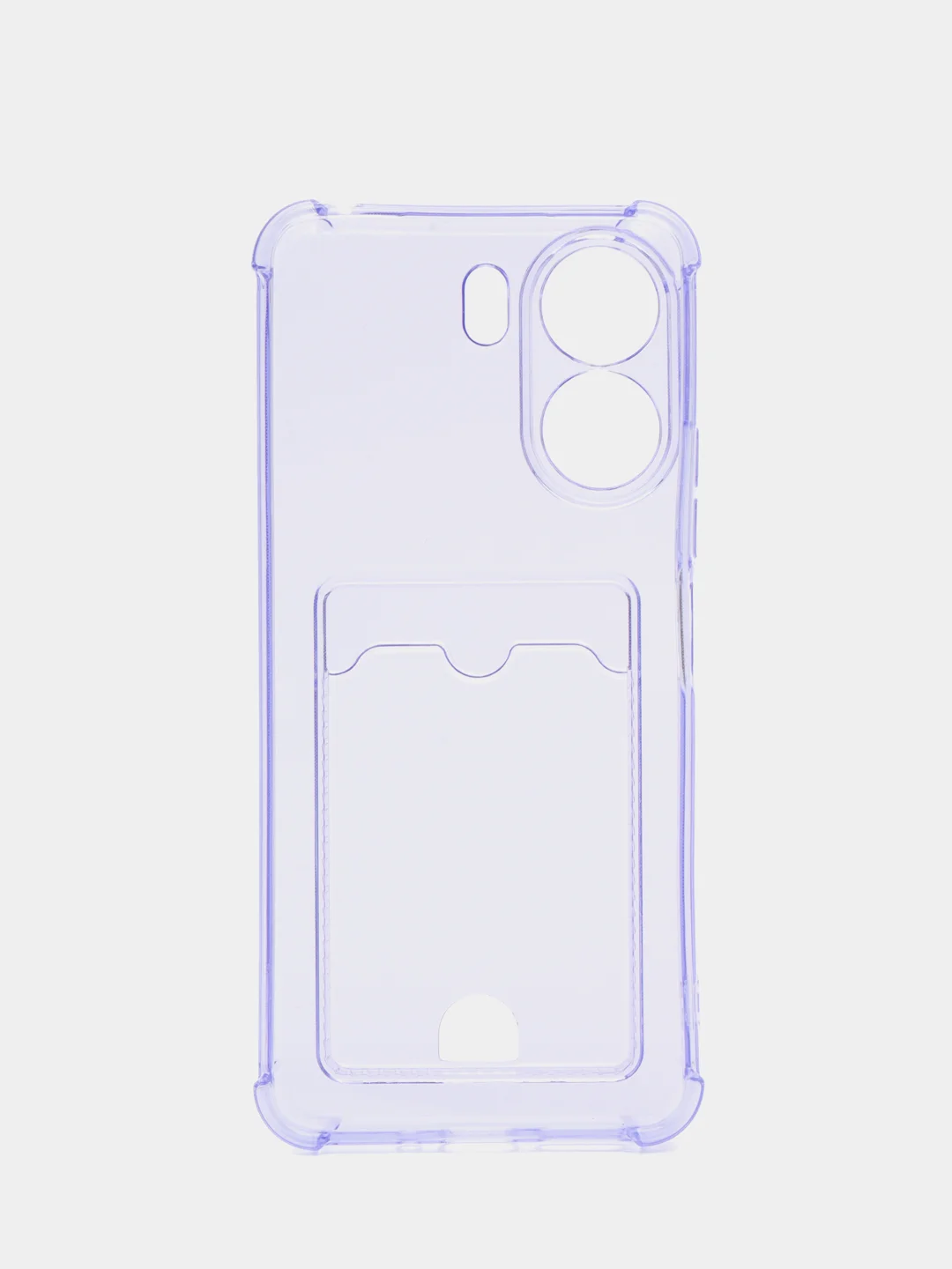 Лавандовый чехол для Xiaomi Redmi 13C / Poco C65 (Сяоми Редми 13С / Поко С65) с карманом для карт