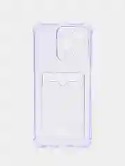 Лавандовый чехол для Realme C53 / C51 / Realme Note 50 (Реалми С53 / С51 Ноут 50) с карманом для карт