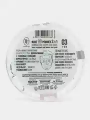 Пудра компактная для лица TRIUMPH Nude BB Powder, тон 03 нежный медовый
