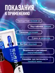 Набор пролонгаторов для мужчин, гель и спрей для секса, 26 мл
