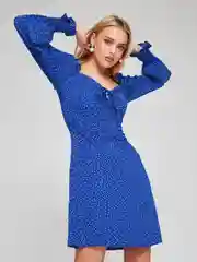 Синий платье женское