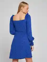 Синий платье женское