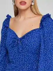 Синий платье женское