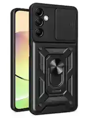 Красный чехол противоударный armors для Samsung M14 5G / Самсунг М14 5G с защитой камеры