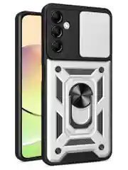 Красный чехол противоударный armors для Samsung M14 5G / Самсунг М14 5G с защитой камеры